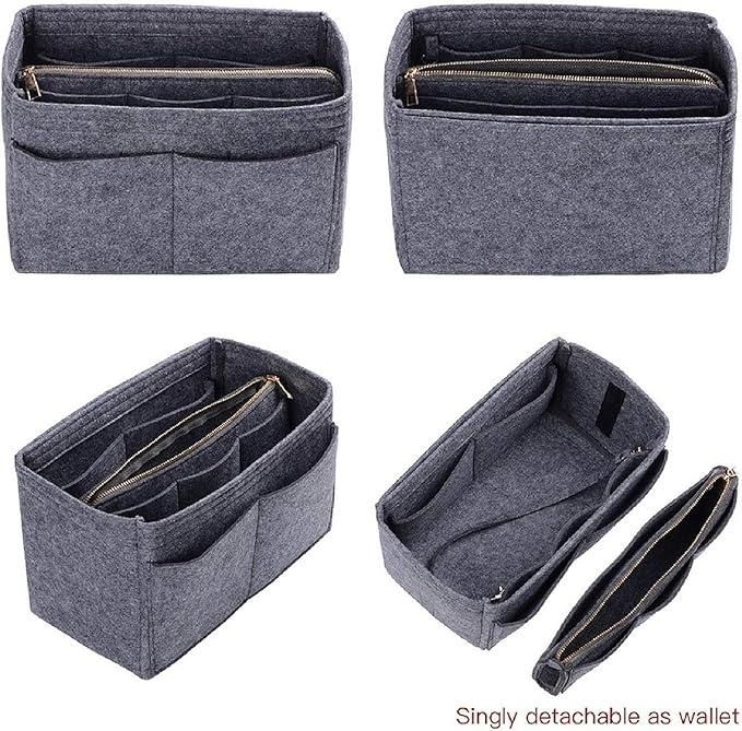 Felt Fabric Purse Organiser | Handbag Storage Solution | Efficient & Neat