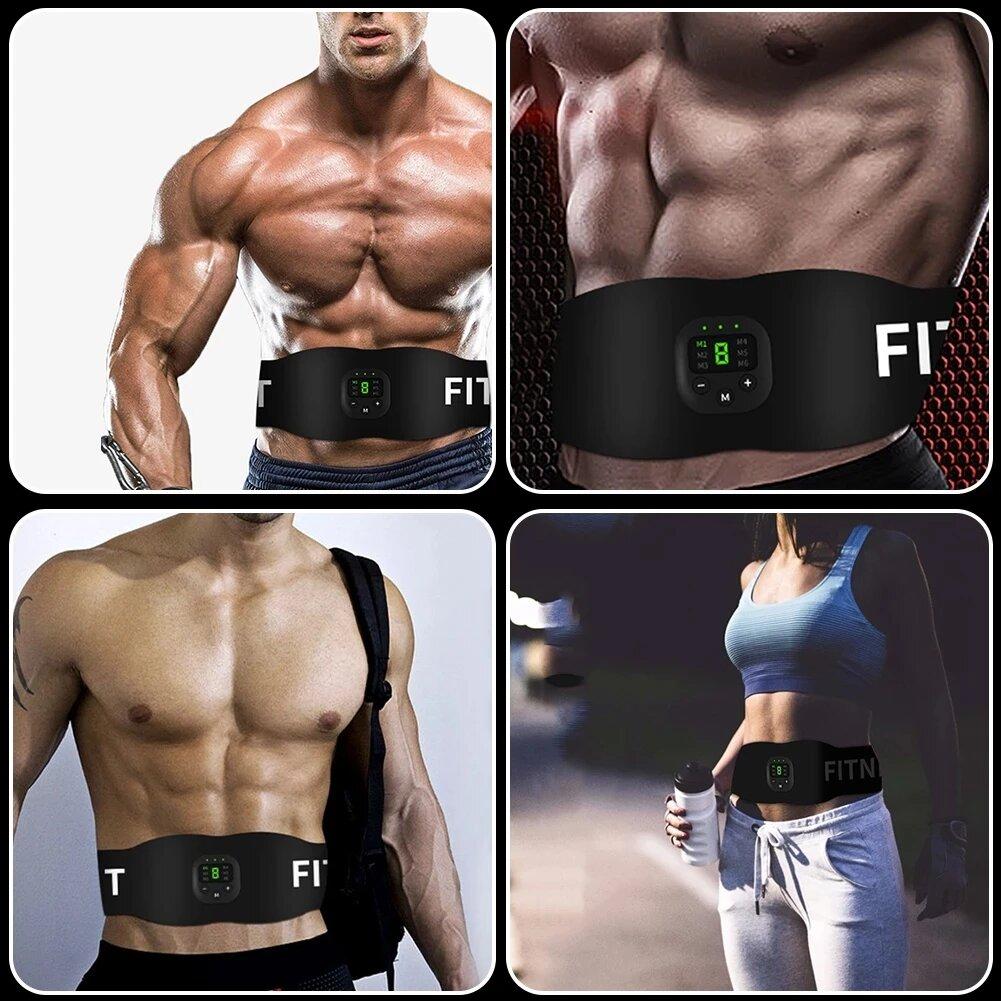 Electronic Abdominal Muscle Stimulator – Smart Fitness Ab Belt